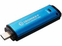 Kingston IronKey Vault Privacy 50C (128 GB, USB C) (23694136) Blau