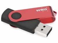 Verico TR01FLIP 3.1 128GB Red (128 GB, USB 3.1), USB Stick, Rot