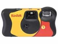 Kodak Fun Saver Flash (Farbfilm), Einwegkamera, Gelb, Rot, Schwarz