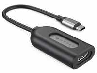 Targus HyperDrive USB-C to /4K1 (USB Typ-C, 1.10 cm), Data + Video Adapter, Grau