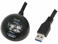 LogiLink USB 3.0 Docking Station, 2-fach, mit Ladefunktion Anschluss PC: USB Stecker,