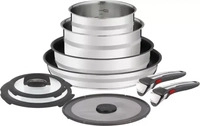 Tefal L9769932, Tefal Jamie Oliver Ingenio G6 (Pfannenset + Topfset, Edelstahl)