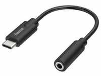 Hama Audio-Adapter, USB-C-Stecker - 3,5-mm-Klinke-Buchse, Stereo, Audio Adapter,
