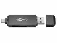 Goobay Goobay USB 3.0 USB-CTM 2-in-1 Kartenlesegerät (USB),