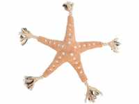 Trixie 36046, Trixie BE NORDIC starfish Jane, plush/rope, 32 cm (Federspielzeug)