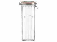 Kilner Facetten-Glas mit Bügelverschluss, 2 Liter, Einmachglas