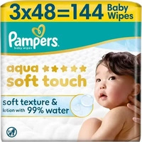Pampers Aqua Soft Touch (3 x 48 Stk.) (66528718), Grundpreis: &euro; 0,06 /...
