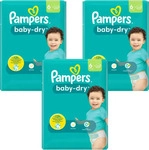 Pampers Baby Dry Gr.6+ Extra Large Plus 14-19kg Windeln Single Pack 22 St&uuml;ck...