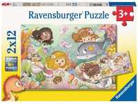 Ravensburger 05663, Ravensburger Kleine Feen und Meerjungfrauen (12 Teile)