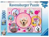 Ravensburger 00.013.297, Ravensburger Knuffige Einhorn-Hunde (300 Teile)