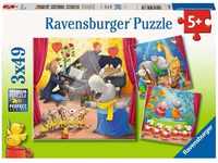 Ravensburger Tiere auf der Bühne 3x49p (49 Teile) (20590157)