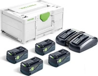 Festool 577709, Festool SYS 18V 4x5,0/TCL 6 Duo (18 V) (577709) Schwarz