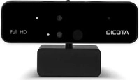 Dicota D31892, Dicota Webcam PRO Face Recognition (2 Mpx) (D31892) Schwarz