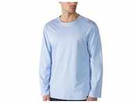 Mey, Herren, Pyjama, Basic Lounge Nightwear Mix & Match Shirt 1/1 Arm, Blau,...