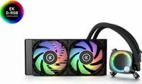EK Water Blocks EKWB EK-Nucleus AIO CR240 Lux D-RGB (3831109851678) Schwarz