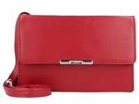 Esquire, Damen, Portemonnaie, Helena Clutch Geldbörse RFID Leder 17,5 cm, Rot
