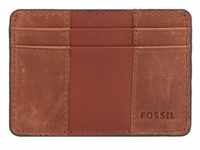 Fossil, Herren, Portemonnaie, Everett Kreditkartenetui Leder 10 cm