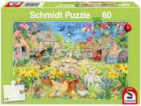 Schmidt Spiele 56419, Schmidt Spiele Mein er Bauernhof (60 Teile)