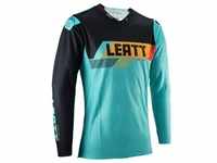 Leatt, Herren, Sportshirt, Jersey Moto 5.5 UltraWeld (XL), Blau, Rot, XL