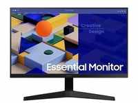 Samsung Essential Monitor S31C (1920 x 1080 Pixel, 24"), Monitor, Schwarz