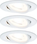 Paulmann 93431, Paulmann Einbauleuchte Nova Set (GU10, Aluminium) (93431) Weiss