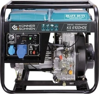 K&ouml;nner & S&ouml;hnen ?KS Cover 10, K&ouml;nner & S&ouml;hnen KS 6100HDE (5000 W, 11 l) (?KS