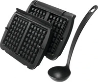 Tefal XA7248, Tefal XA7248 Waffelplatten OG+ & Elite (XA7248) Schwarz
