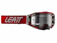 Leatt, Herren, Sportbrille, Goggle Velocity 6.5 Enduro JW22 Red Clear 83% (Rot), Rot