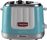 Ariete 00C020601AR0, Ariete 206 Hot-Dog-Ger&auml;t Party Time (00C020601AR0) Blau