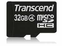 Transcend TS32GUSDC4, Transcend microSDHC Card (microSDHC, 32 GB) Schwarz
