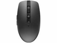 HP 6E6F2AA#ABB, HP 710 Rechargeable Silent Mouse Graphite Euro (P) (Kabellos) Schwarz
