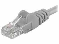 PremiumCord Patch kabel UTP Cat6 10cm seda, 0.1 m, Cat6, U/UTP (UTP), RJ-45,...