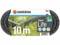 Gardena 18441-20, Gardena Liano Life 1/2 Set (10 m, 13 mm) Orange/Schwarz