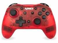 KMD Nintendo Switch Pro Wireless Controller (Switch), Gaming Controller, Rot,...