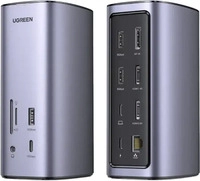 Ugreen 90325, Ugreen Multi (USB-C, 12 Ports) (90325) Silber