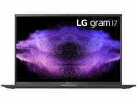 LG gram 17 (17 ", Intel Core i7-1360P, 16 GB, 1000 GB, DE) (32700736) Schwarz