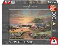 Schmidt Spiele 57368, Schmidt Spiele Seaside Cottage (1000 Teile)