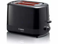 Bosch Hausgeräte TAT3A113, Bosch Hausgeräte Kompakt-Toaster Schwarz