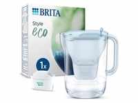 Brita BRITA Wasserfilter Style eco gletscherblau (2,4l) inkl. 1x MAXTRA PRO All-in-1