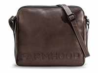 Farmhood, Handtasche, Nashville XL Umhängetasche 2 Fächer Leder 29 cm