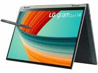 LG Gram 14 (14 ", Intel Core i7-1360P, 16 GB, 1000 GB, DE) (32834820) Grün