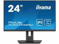 iiyama XUB2493QSU-B5 (2560 x 1440 Pixel, 23.80"), Monitor, Schwarz