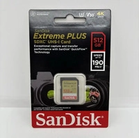 SANDISK SDSDXWV-512G-GNCIN, SANDISK Extreme PLUS SDXC /s UHS-I (512 GB, SDXC, U3,