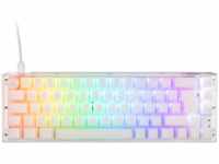 Ducky One 3 Aura White SF Gaming Tastatur, RGB LED - Kailh Jellyfish Y (DE,