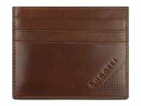 Bugatti, Herren, Portemonnaie, Nobile Kreditkartenetui RFID Schutz Leder 10 cm, Braun