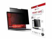 Displex Privacy Safe, Laptop Blickschutzfilter (14.20", 16 : 9), Bildschirmfolie