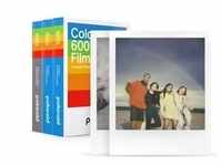 Polaroid Film 600 Color 24Bilder 3x8Bilder,farbig (Polaroid 600), Sofortbildfilm,
