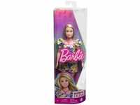 Mattel Barbie HJT05, Mattel Barbie Barbie Puppe mit Down-Syndrom im Blümchenkleid