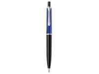 Pelikan, Schreibstifte, Kugelschreiber K205 Blau-Marm. Etui (Blau-Marmoriert, 1...