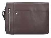 Esquire, Handtasche, Sydney Messenger Leder 40 cm Laptopfach